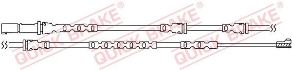 Czujnik zużycia klocka